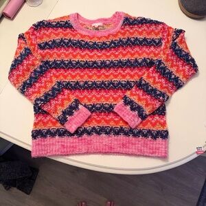 Lisa Todd Multicolor Patterned Sweater